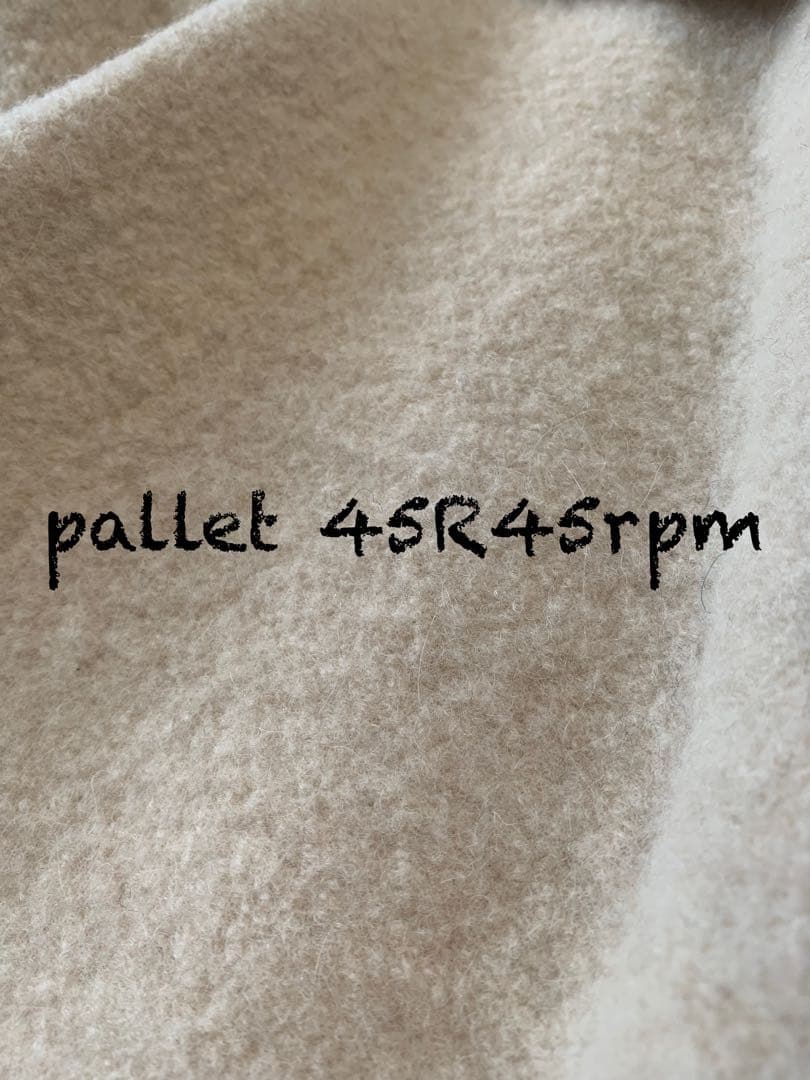 45R45rpm 縮絨のダッフルボレロ