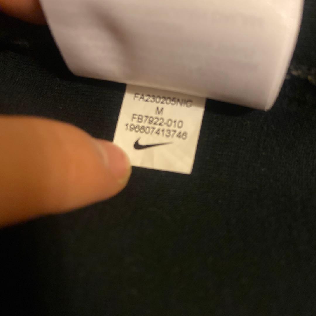 Nike テック フリース フルジップ ウィンドランナー パーカー　ブラック