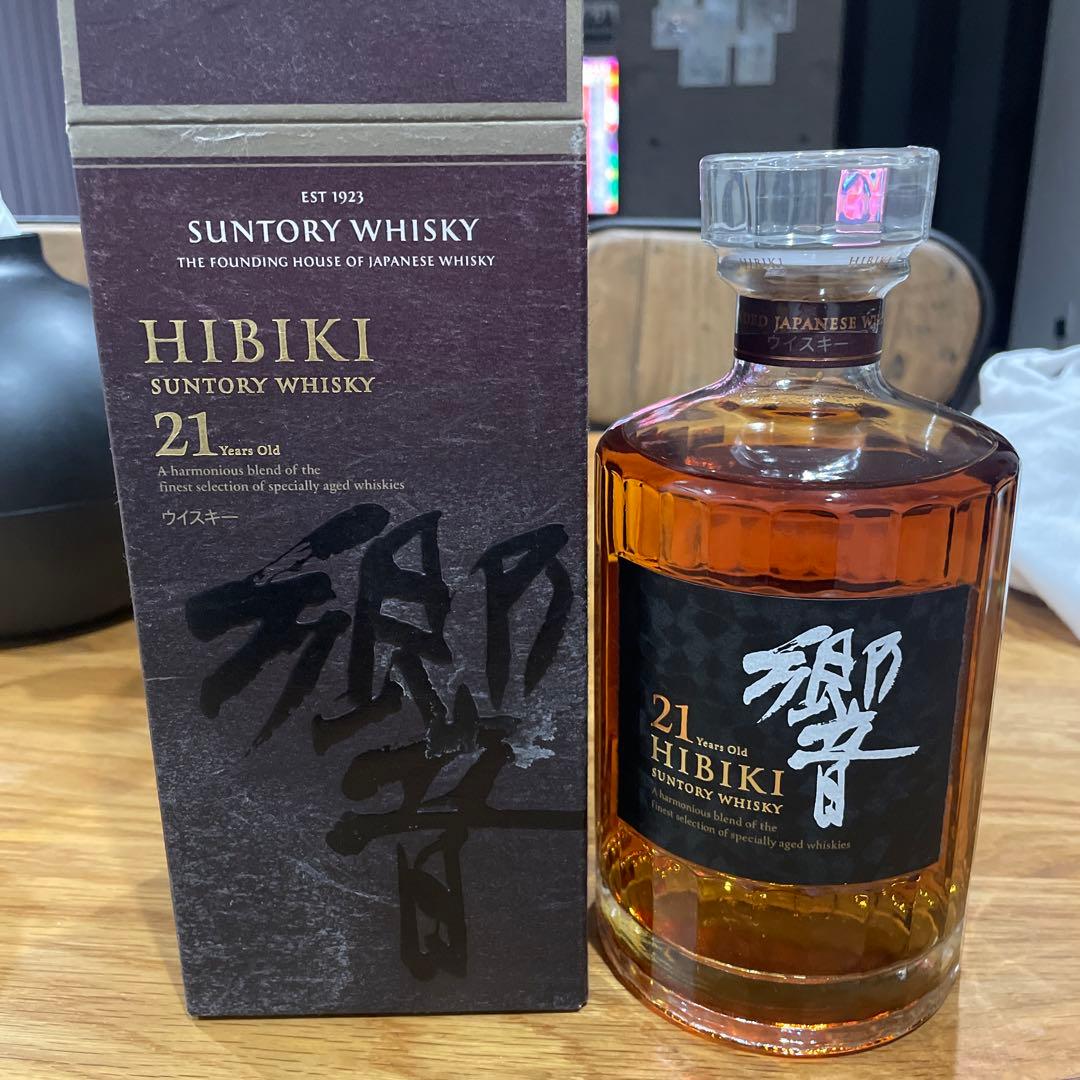 新品 サントリー ウイスキー 響 21年 700ml 1本 箱付き