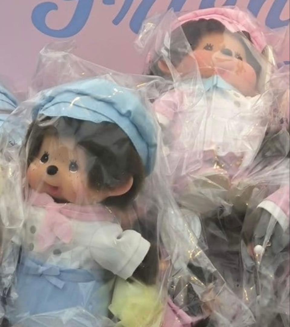 即購入⭕️【2026東京駅限定】 パティスリー モンチッチ 男の子 女の子 2体