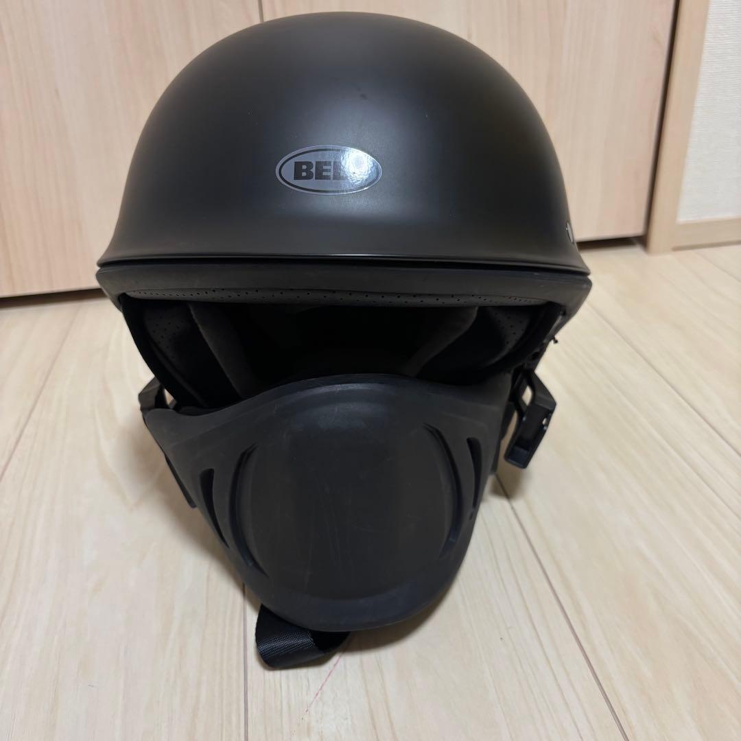 BELL フルフェイス マットブラック ヘルメット L