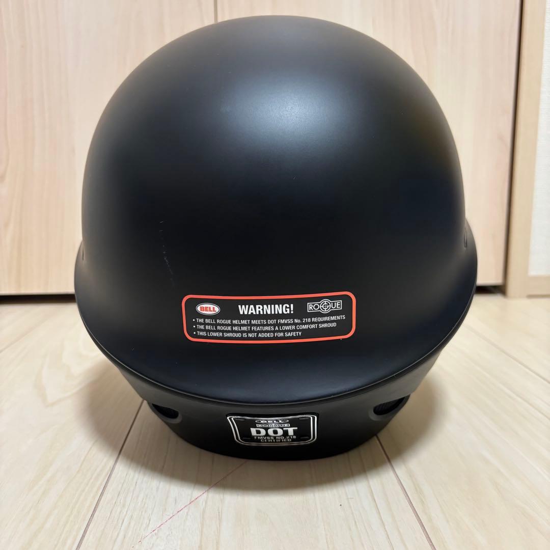 BELL フルフェイス マットブラック ヘルメット L