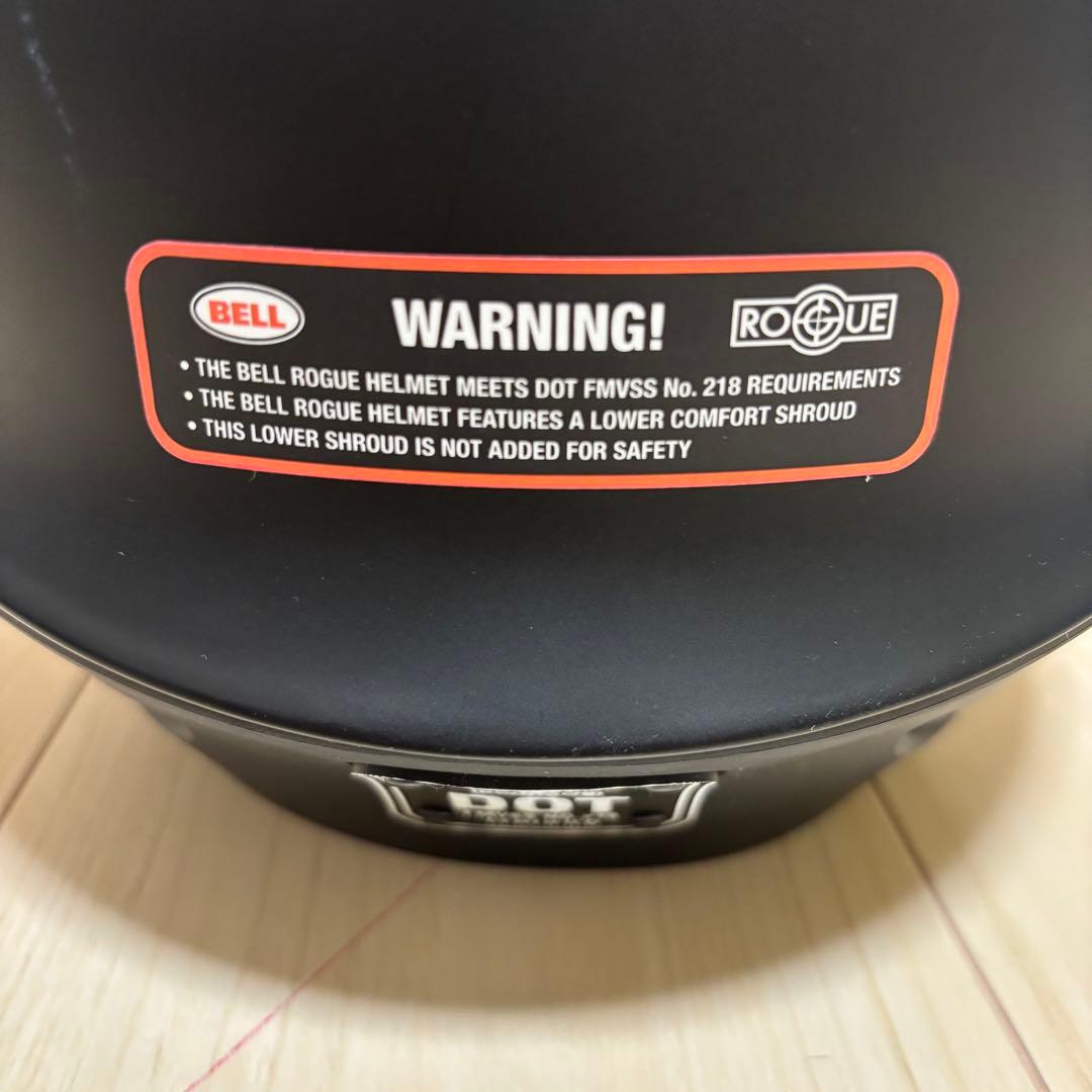 BELL フルフェイス マットブラック ヘルメット L