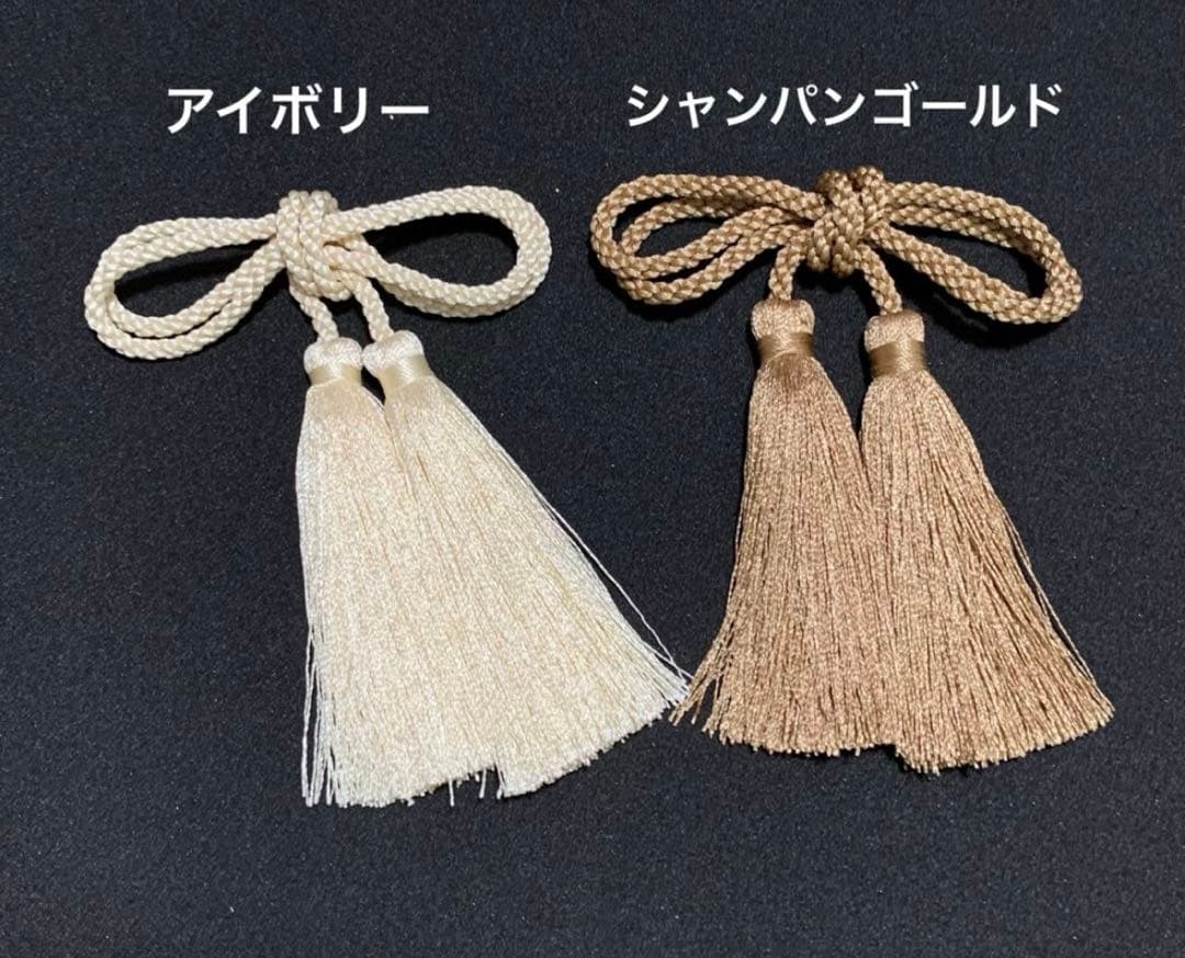 つまみ細工　髪飾り　濃いエンジ　黒　ゴールド