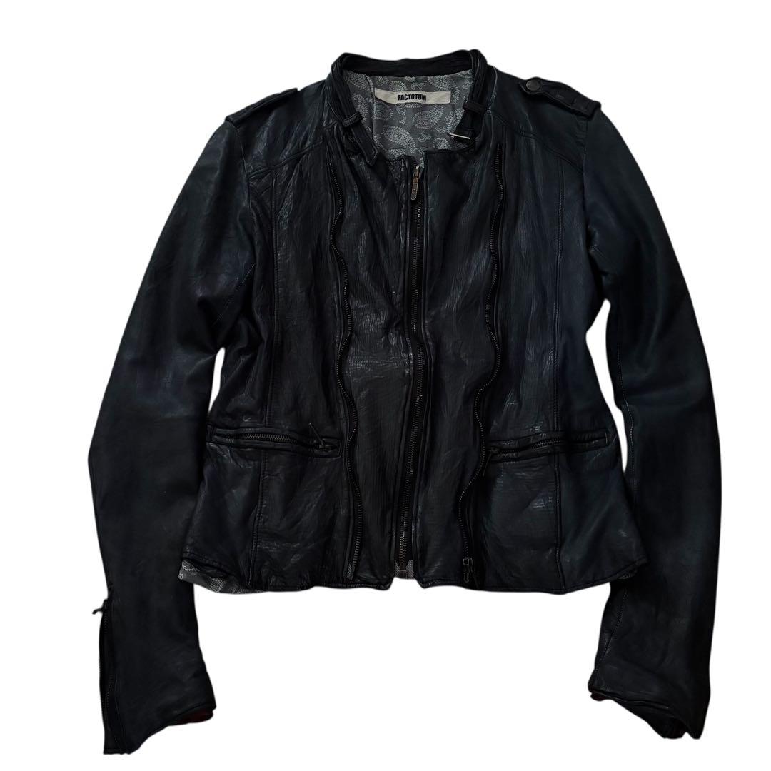 ジャケット・アウター archive FACTOTUM Leather rides jacket
