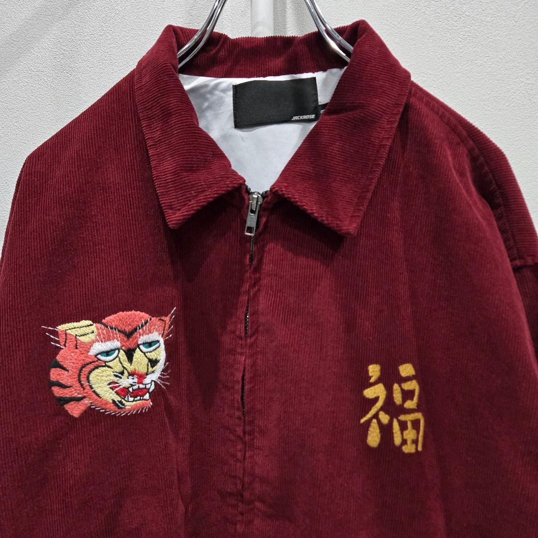 JACKROSE ベトジャン スーベニアジャケット刺繍 コーデュロイ M