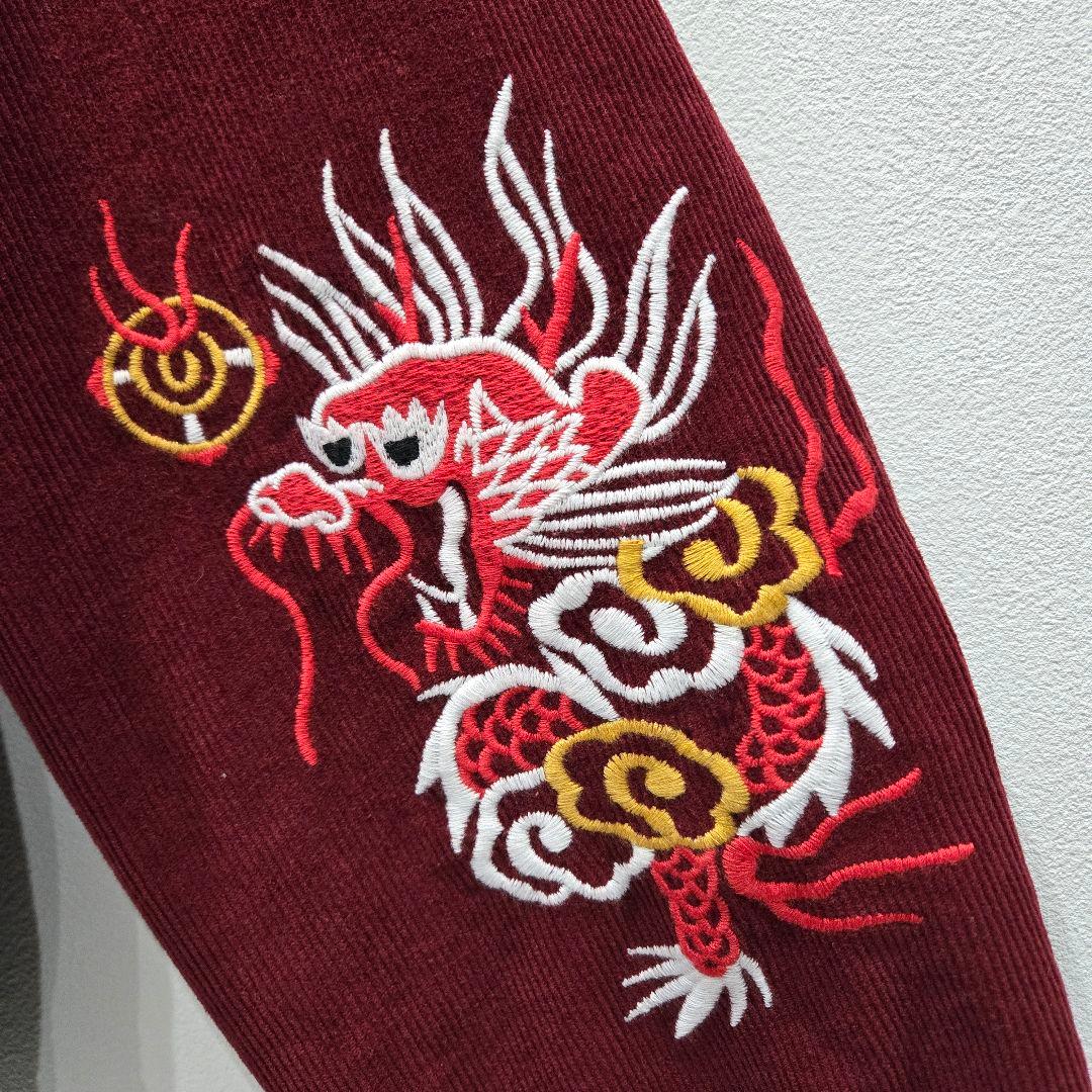 JACKROSE ベトジャン スーベニアジャケット刺繍 コーデュロイ M