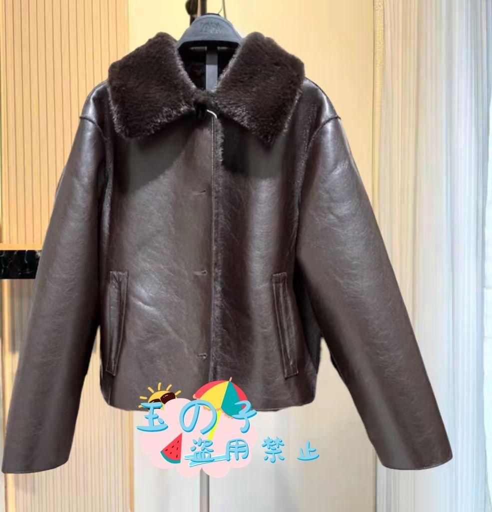 未使用ZARA リバーシブルダブルフェイスフェイクレザージャケットM