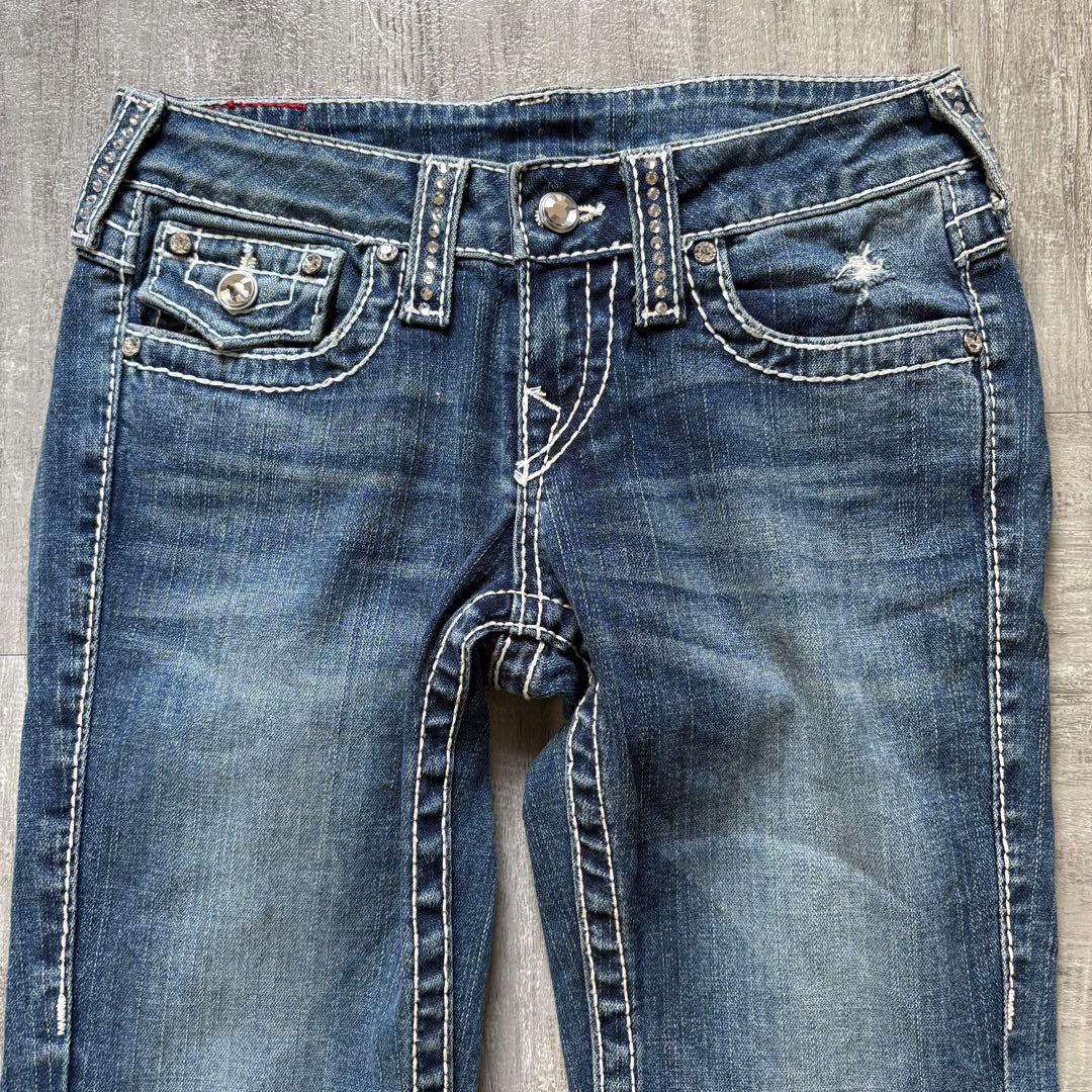 TRUE RELIGION disco joey big t フレア　25 ラメ