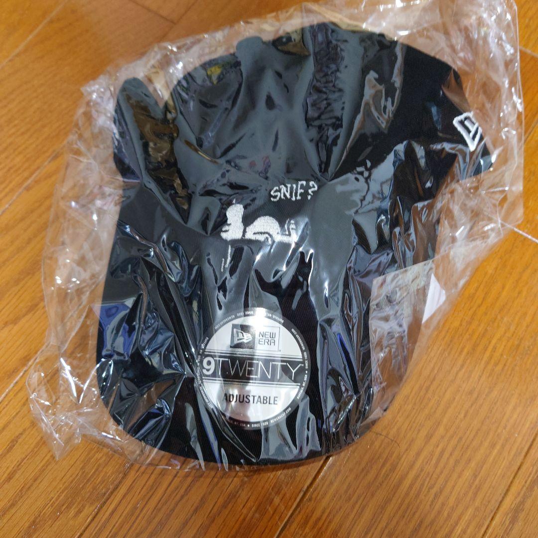 【新品未開封】スヌーピーミュージアム限定　キャップ　NEW ERA　ブラック