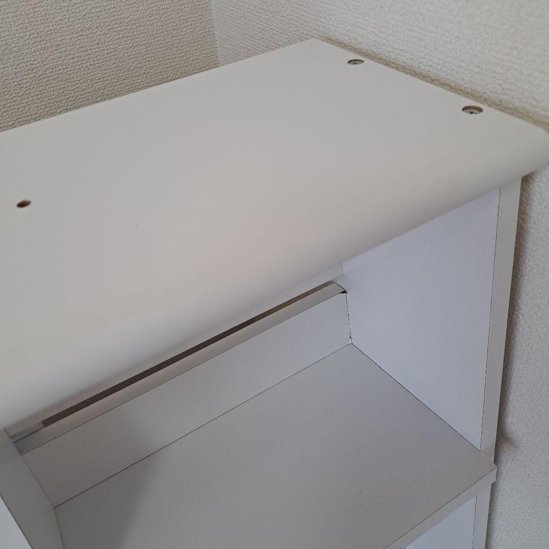 ホワイト 本棚 下段 コミック図書室