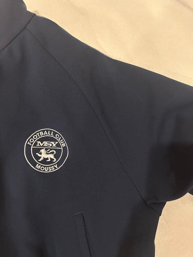 MOUSSY UMBRO トラックジャケット　ネイビー