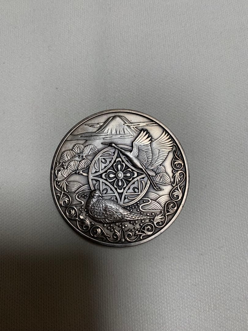 純銀　新日本銀行券発行記念　1984