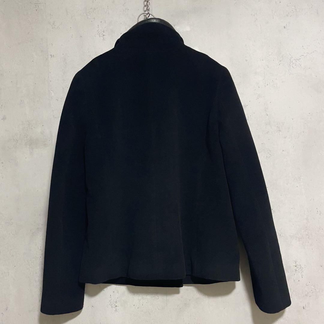 希少　ヴィヴィアンタム アンゴラ混チャイナジャケット 黒 ショートコート