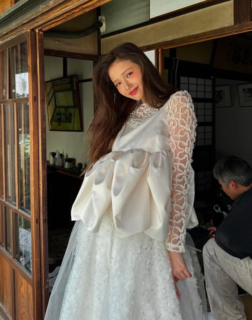 bibiy スカートMARY ANNE SKIRT ホワイト