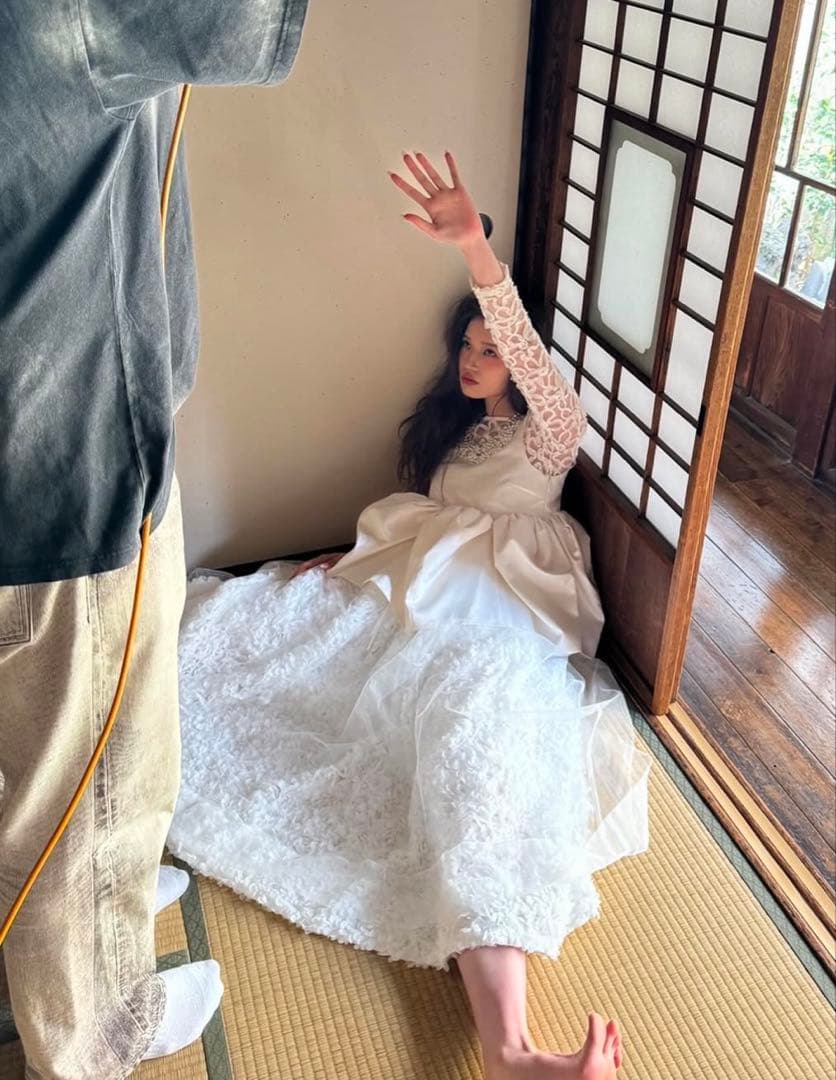 bibiy スカートMARY ANNE SKIRT ホワイト
