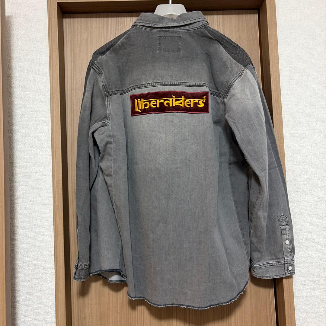 【新品】LIBERAIDERSリベレイダースRIMAKE DENIM SHIRT