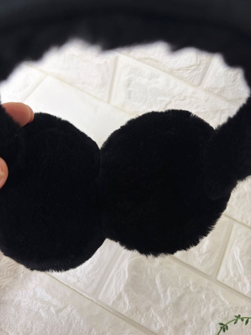 ‼️ 専用‼️UGG 黒 フリース イヤーマフ