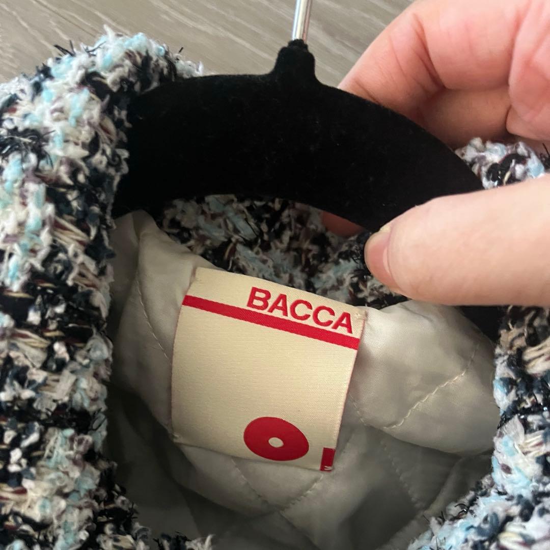 BACCA ハウンドトゥースツイード ワーカーズジャケット