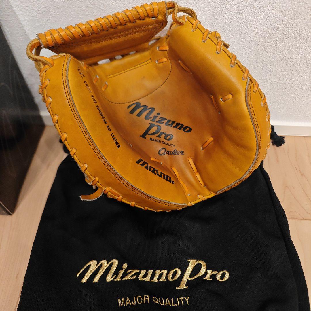 【レア・当時物美品】ミズノプロ オーダー 硬式キャッチャーミット（ビッグM）