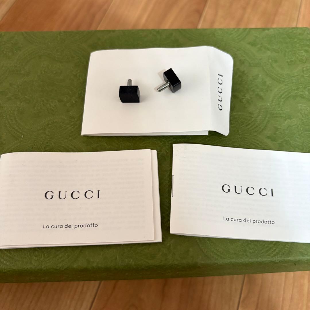 GUCCI GG クリスタル スリングバック パンプス