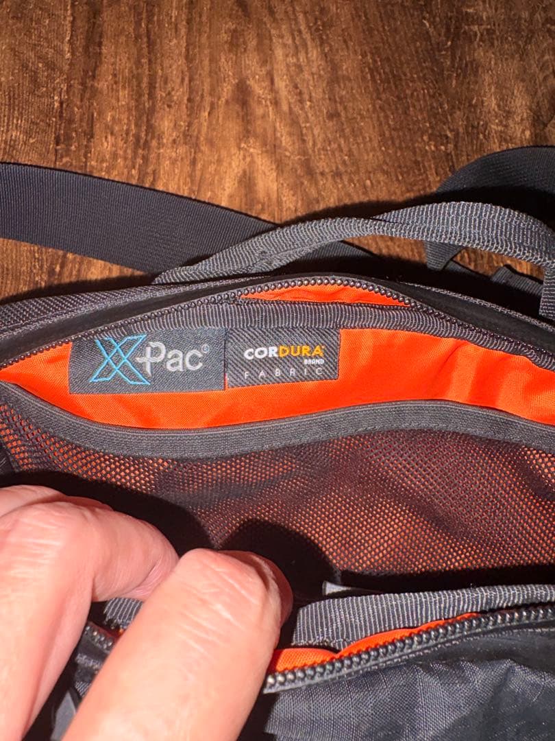 X-Pac Cordura ブラック ボディバッグ