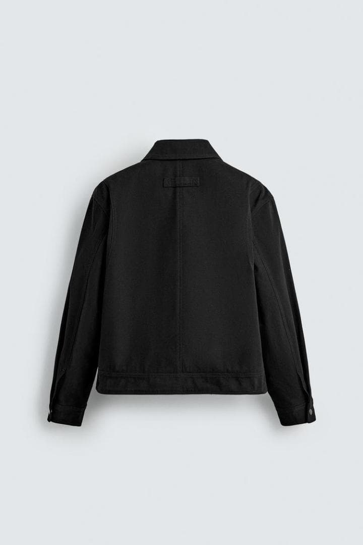 ZARA ザラ リラックスフィットトグルボタンジャケット L