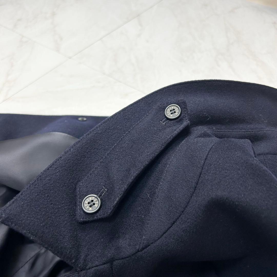 美品 マッキントッシュ ダンケルド ウール ネイビー 36 GM-001F