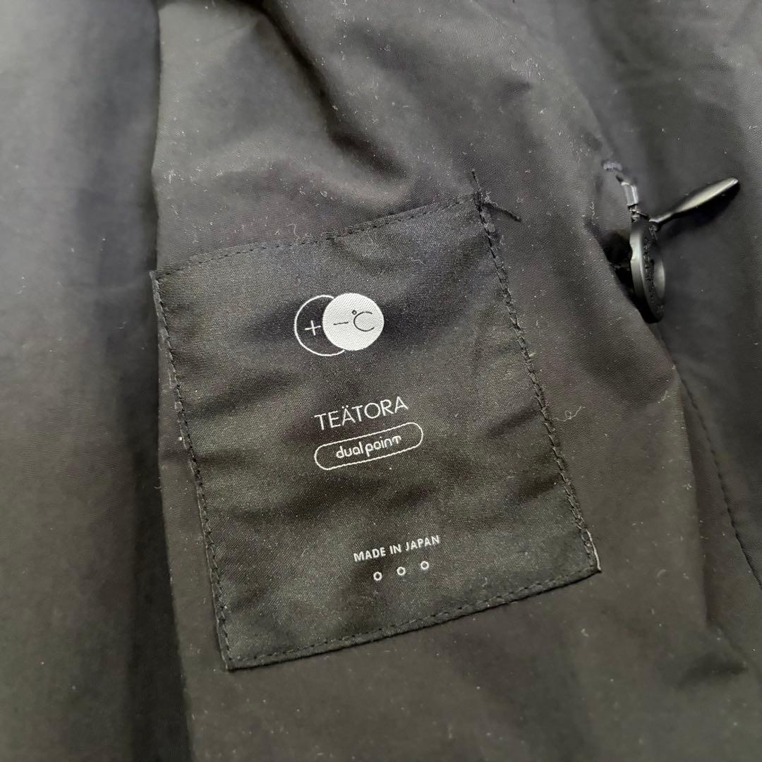 極美品◯TEATORA DEVICE COAT DP ブラック L