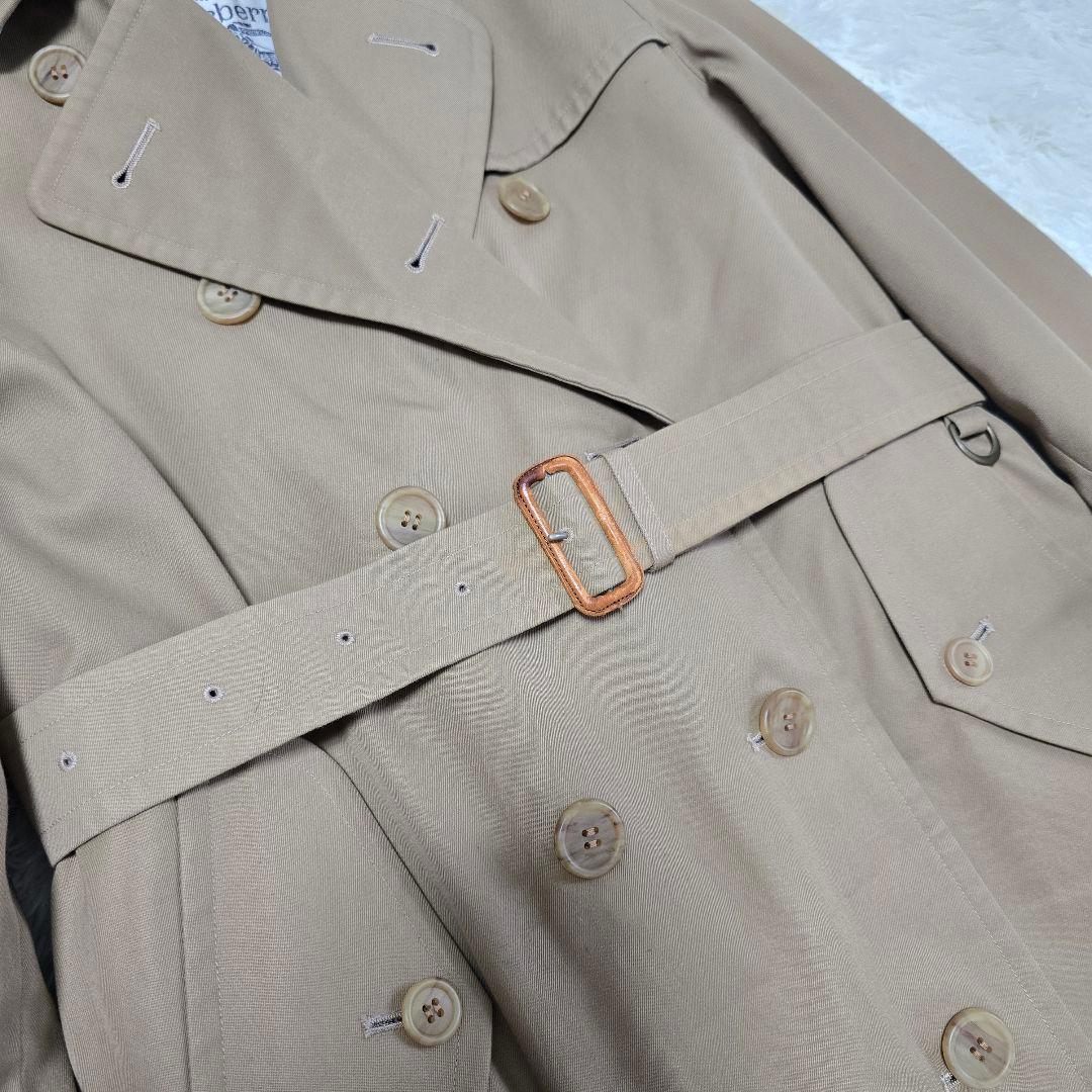 美品✨バーバリー トレンチコート ライナー付き ノバチェック 白タグ