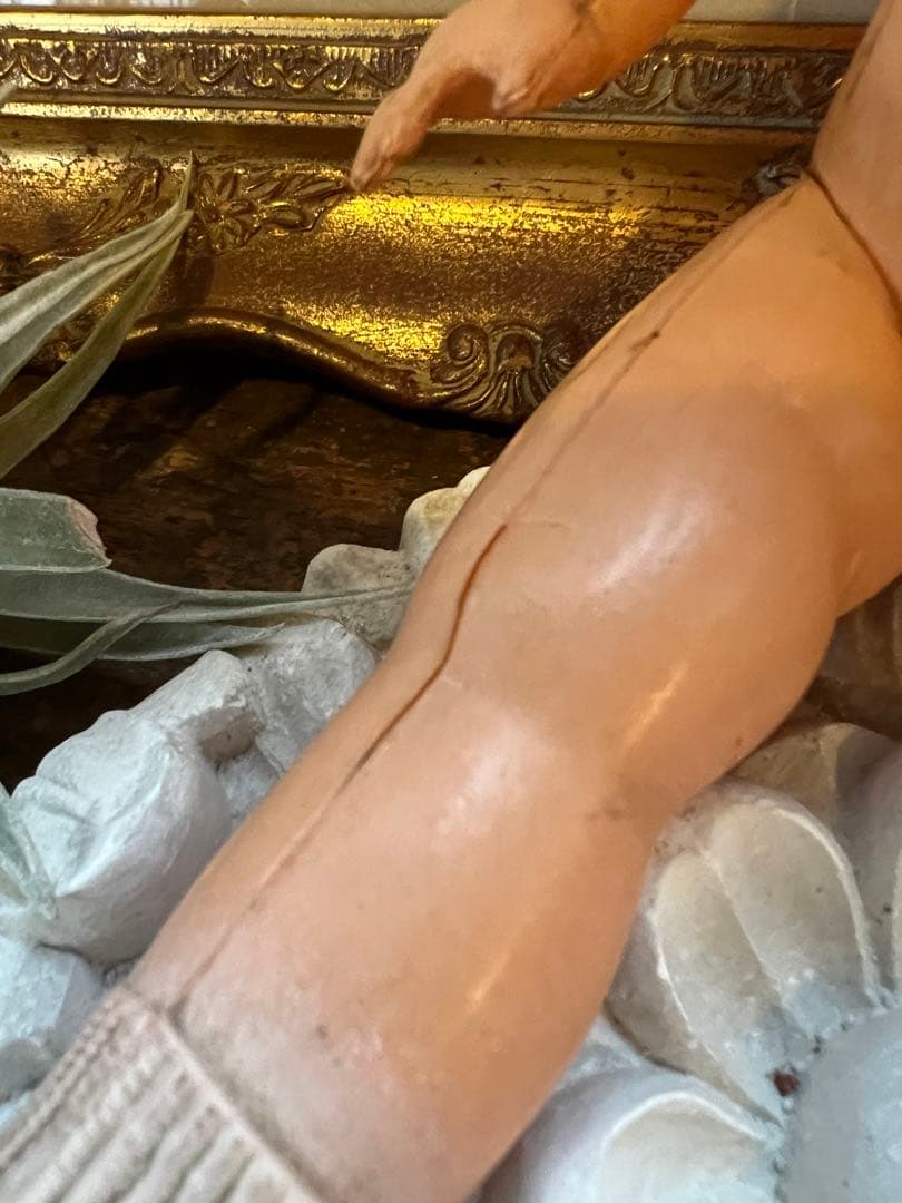アンティーク　レトロ　セルロイド　人形　女の子D 抱き人形　着せ替え人形