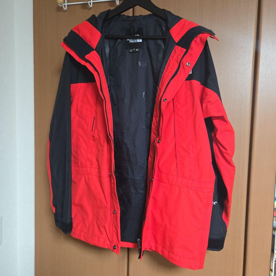 THE NORTH FACE 防水ジャケット S 赤/黒
