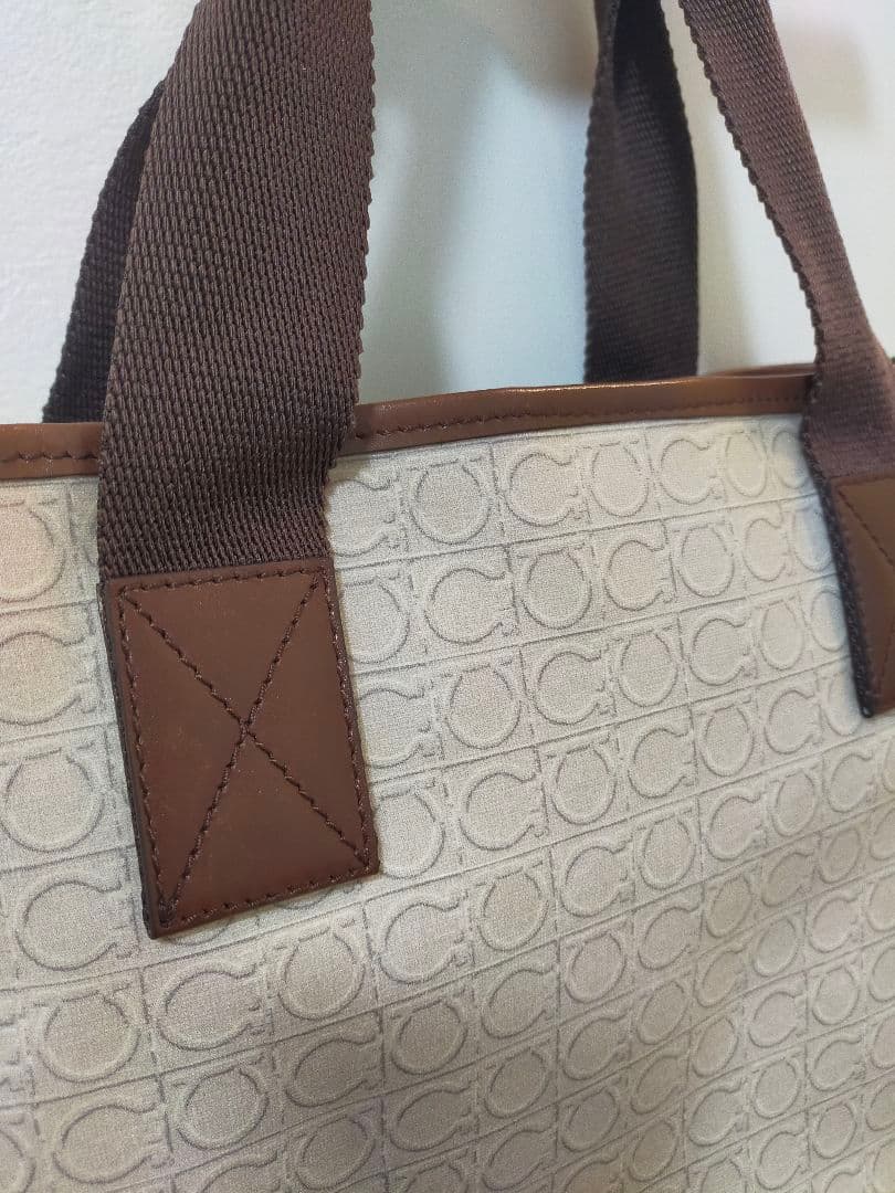 Ferragamo トートバッグ ベージュ