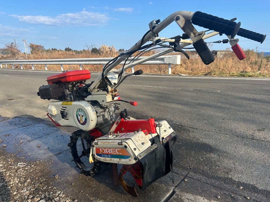 宮崎　オーレック　管理機 正転逆転 耕運機　5.5馬力 AR404 畝立て