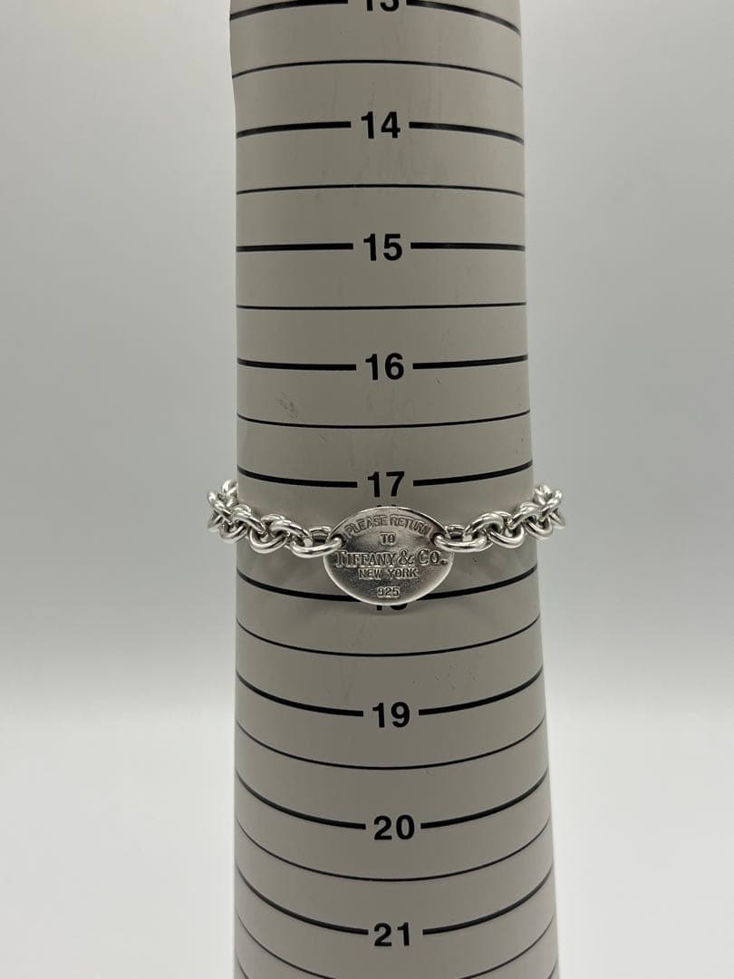 ティファニー TIFFANY リターントゥ オーバルタグ ブレスレット SV