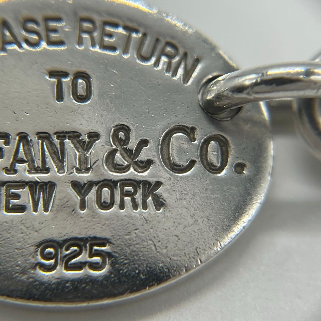 ティファニー TIFFANY リターントゥ オーバルタグ ブレスレット SV