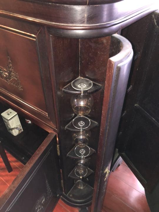 お酒 ワイングラス 収納   カウンター