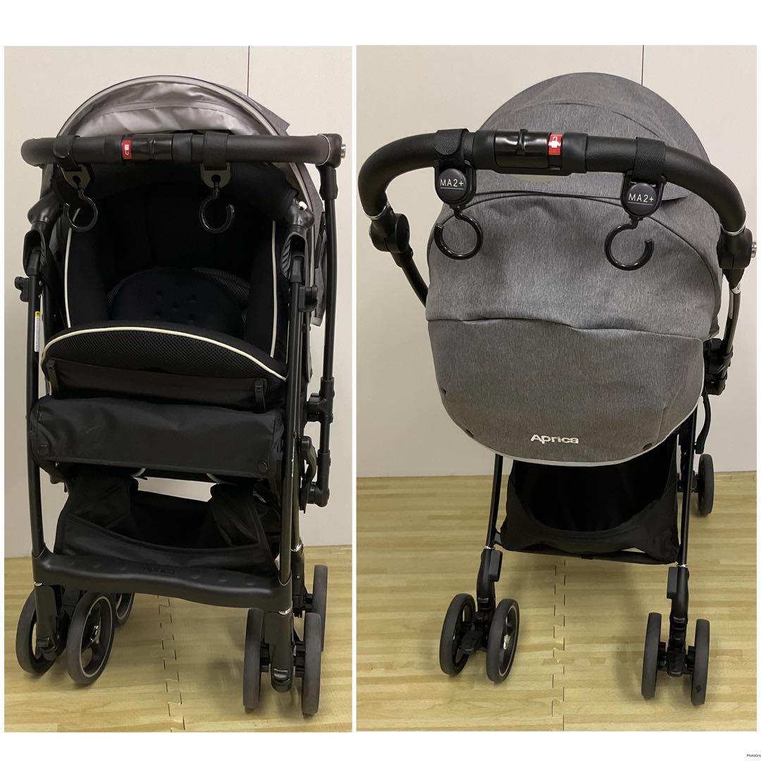 美品！限定モデル！アップリカ ラクーナ ビッテ クッション ハイシートベビーカー