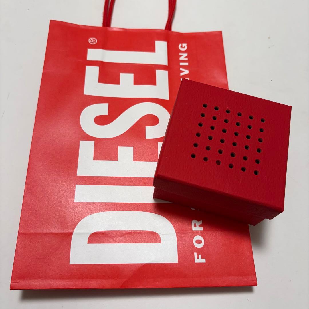 DIESEL ステンレススチールチェーンネックレス Dx1433