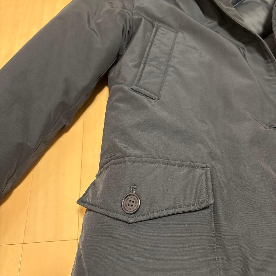 【美品】ウールリッチ アークティックパーカ ダウンコート　リアルファー　濃紺　S