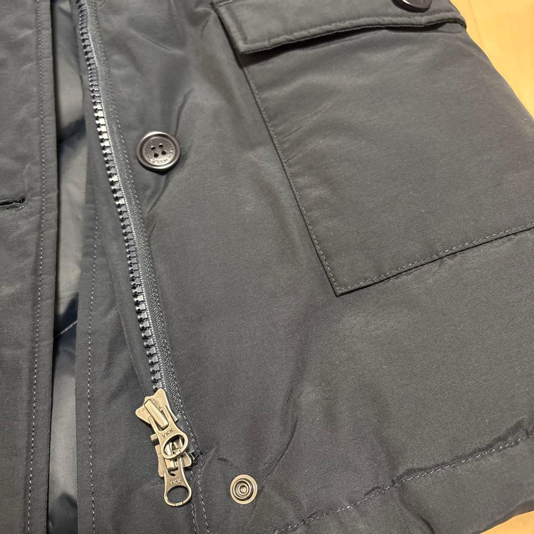 【美品】ウールリッチ アークティックパーカ ダウンコート　リアルファー　濃紺　S