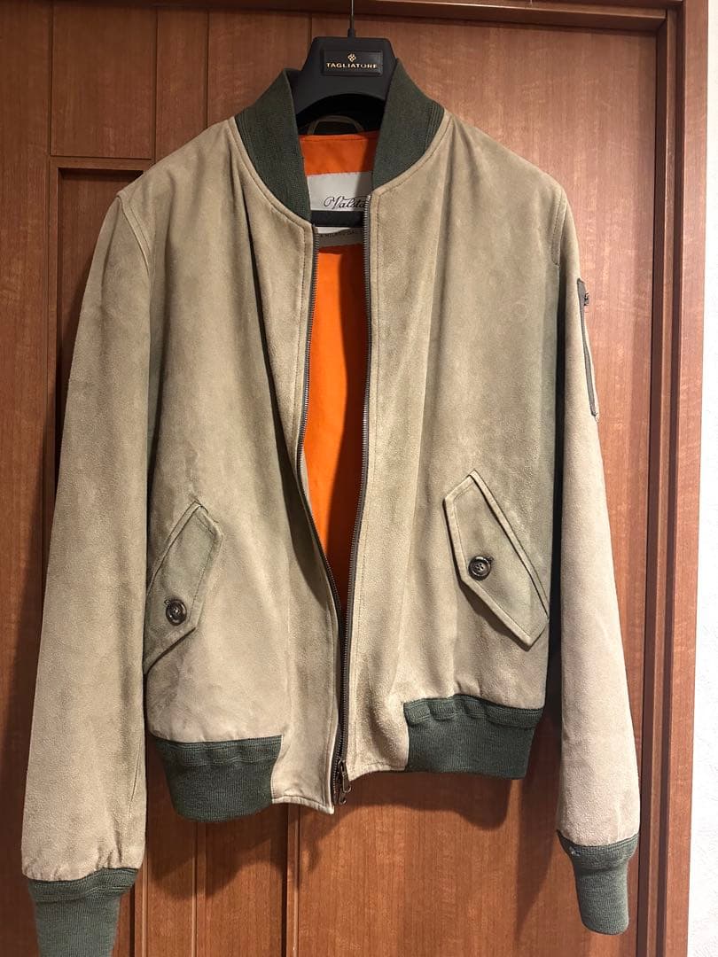 希少⭐️ヴァルスター ‼️現行品⭐️46⭐️スエード‼️MA-1⭐️定価188,000円