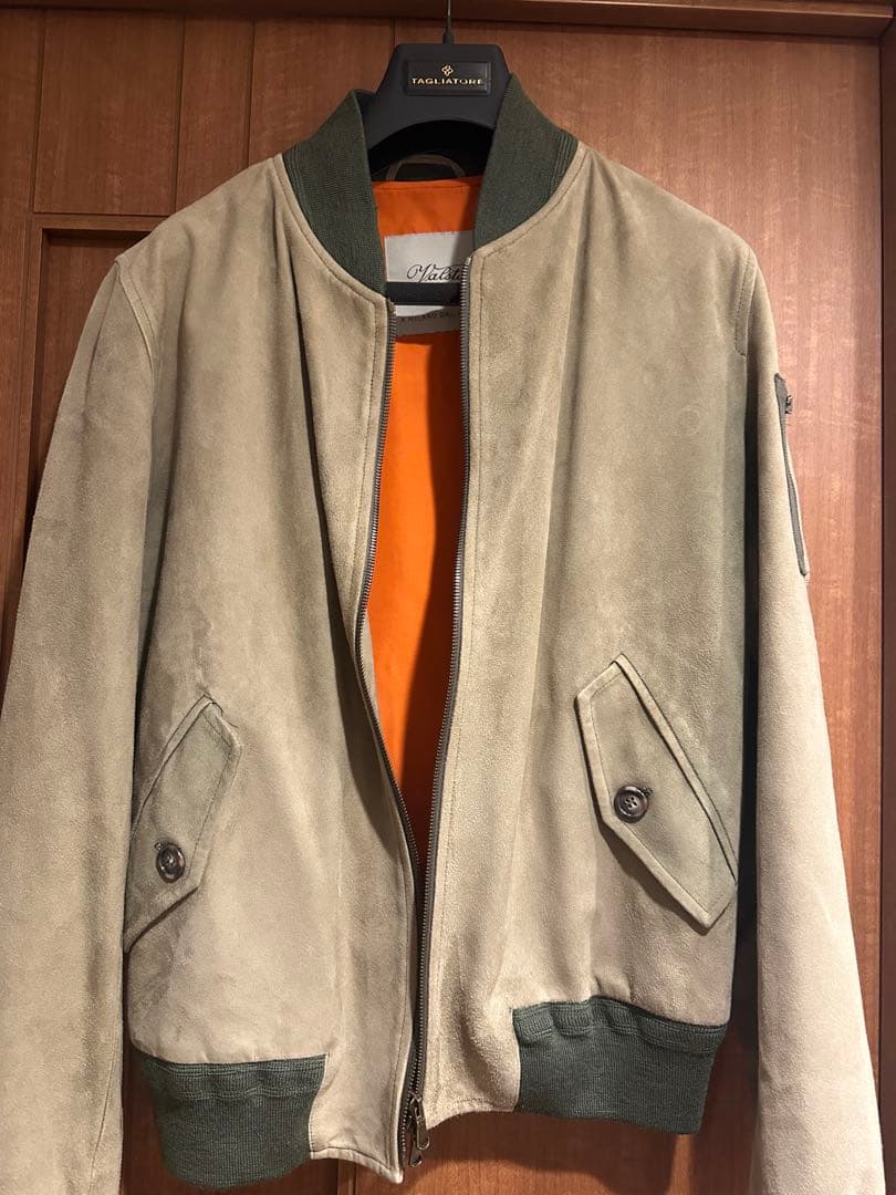 希少⭐️ヴァルスター ‼️現行品⭐️46⭐️スエード‼️MA-1⭐️定価188,000円