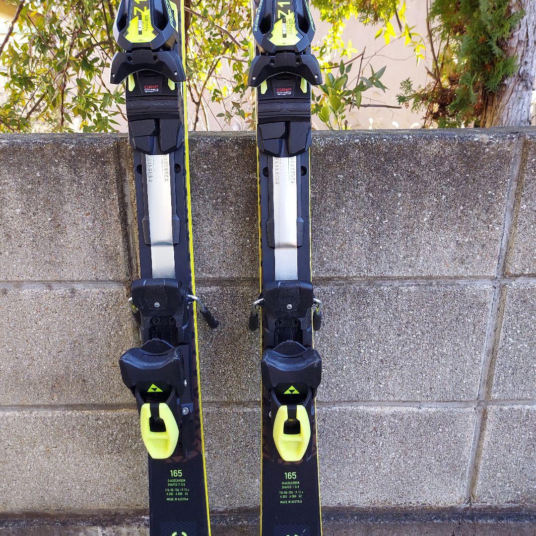FISCHER RC4 SC スキー 165cm ブラック/イエロー