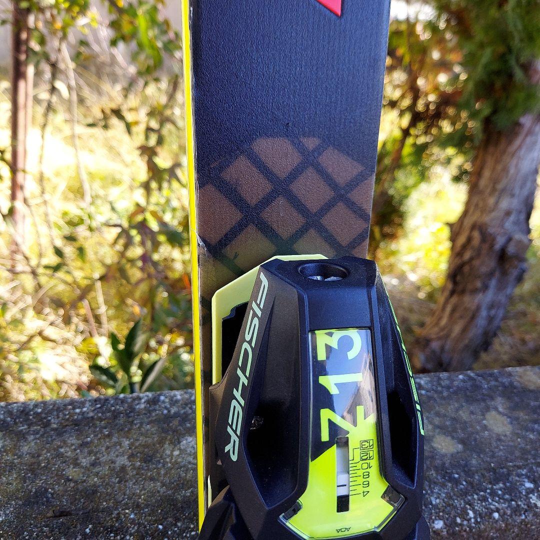 FISCHER RC4 SC スキー 165cm ブラック/イエロー