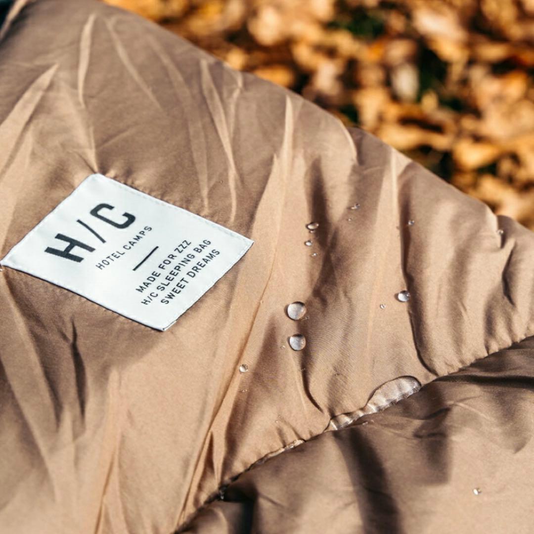 【未開封】 HOTELCAMPS 元値13,800円 寝袋 シュラフ ベージュ