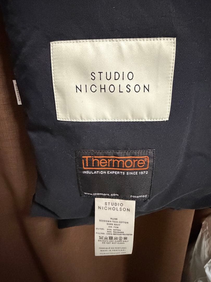 STUDIO NICHOLSON Thermore マフラー