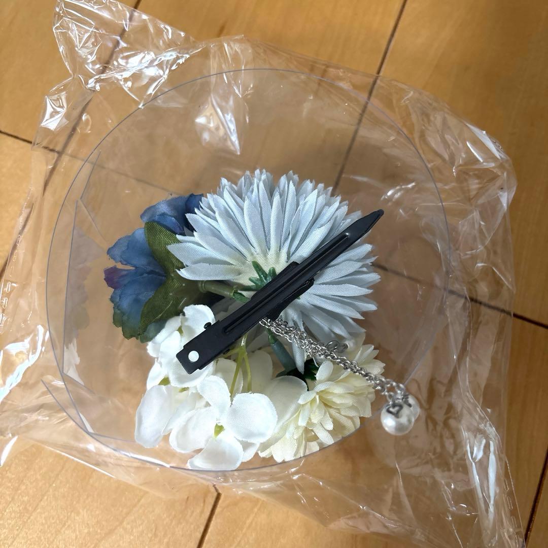 美品　キャサリンコテージ　着付け簡単レース袴　肌襦袢　髪飾りセット160cm