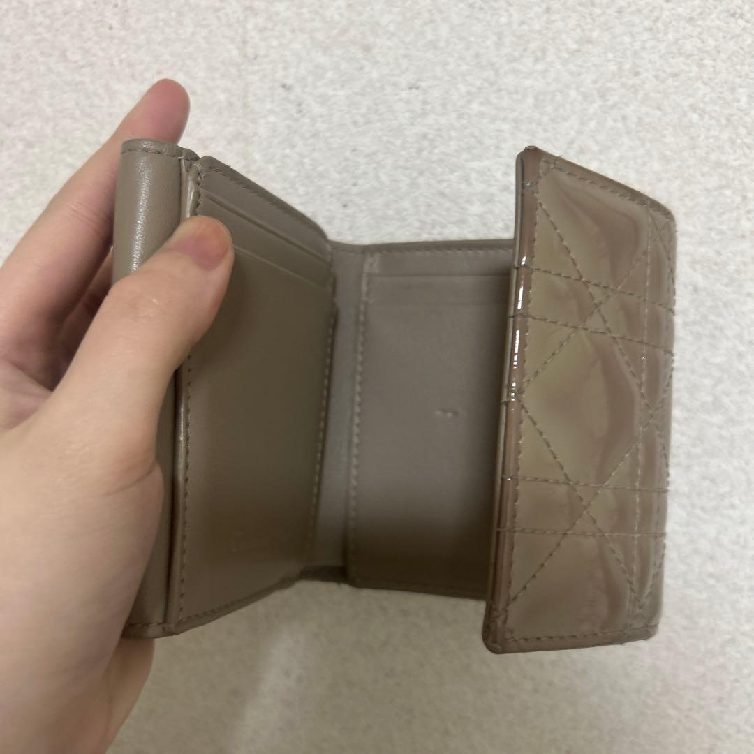 Dior Lady Dior Lotus 二つ折り財布