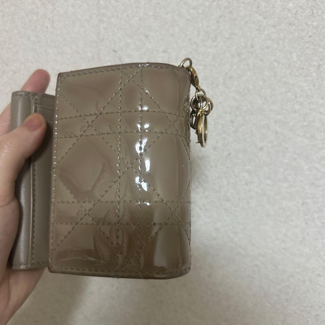 Dior Lady Dior Lotus 二つ折り財布